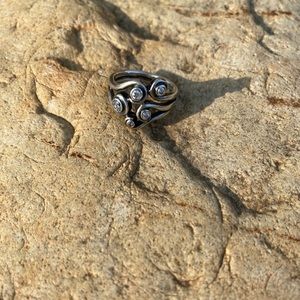 Pandora Ocean Wave Retired Ring